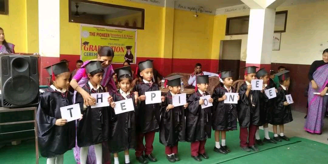 द पायनियर मा.बि मा प्रि स्कुल गे्रजुयसन सेर्मनी सम्पन्न
