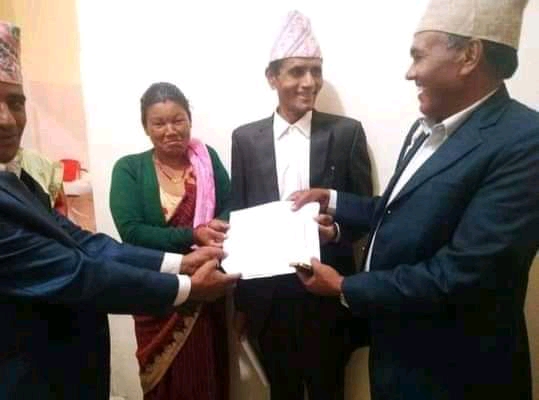 बिहादी २ बर्राचौर मा एमालेको वडा अध्यक्ष उमेदवारमा रामप्रसाद पराजुली 