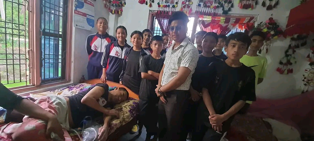 जीवन र मृत्यु सङ्ग लडिरहेका राना लाई आर्थिक सहयोग