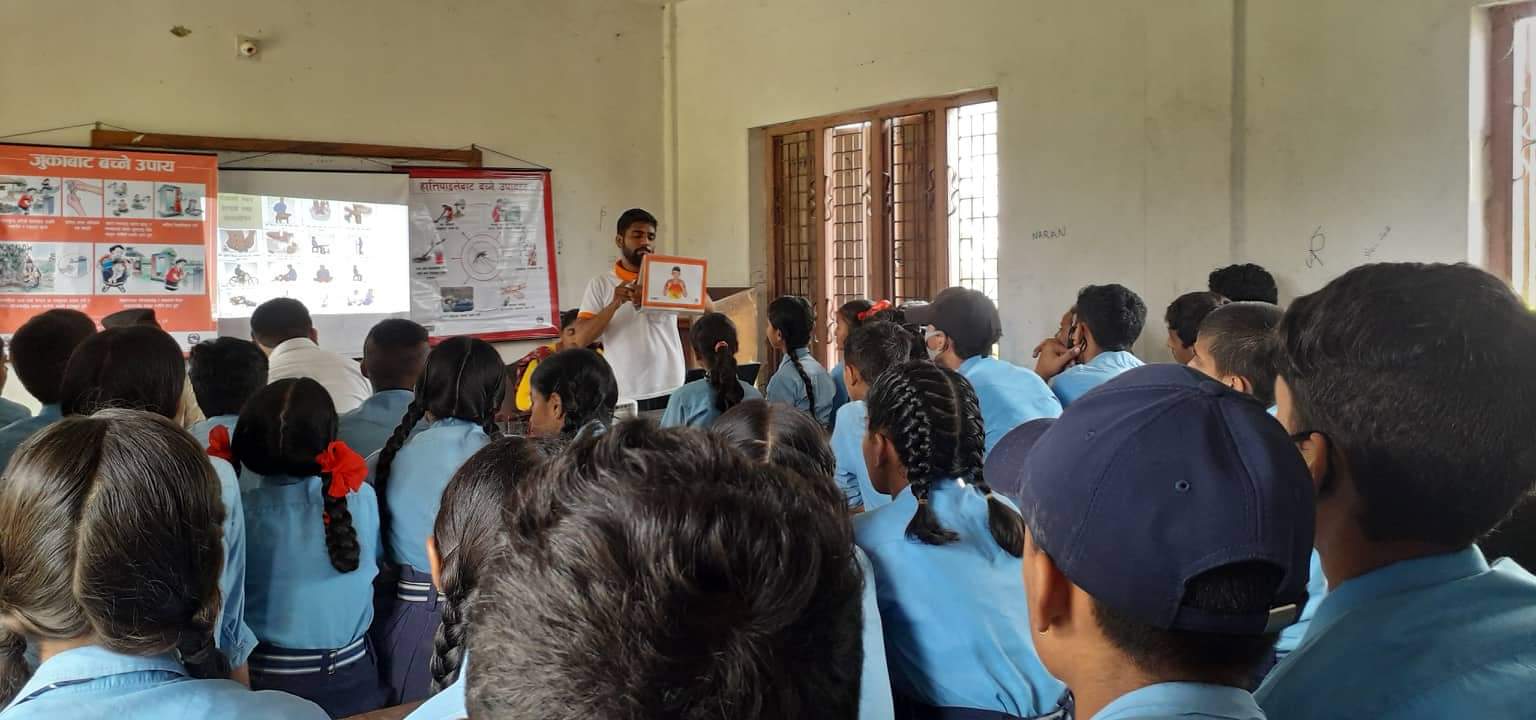 आधारभूत स्वास्थ्य परियोजनाको सुनवलमा जनचेतनामुलक कार्यक्रम सम्पन्न