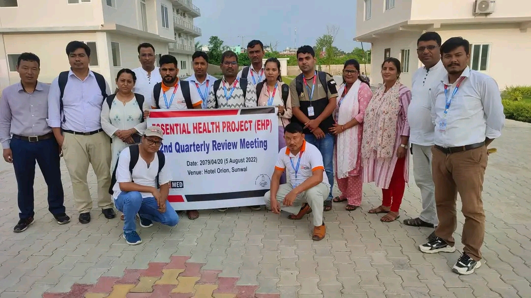 आधारभुत स्वास्थ्य परियोजनाको दोस्रो त्रैयमासिक समिक्षा बैठक सम्पन्न