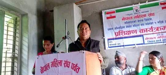 प्रशिक्षणमा सिकेका कुराहरुलाई व्यबहारमा उतार्न गाउँपालिका अध्यक्ष परविन गुरुङको जोड