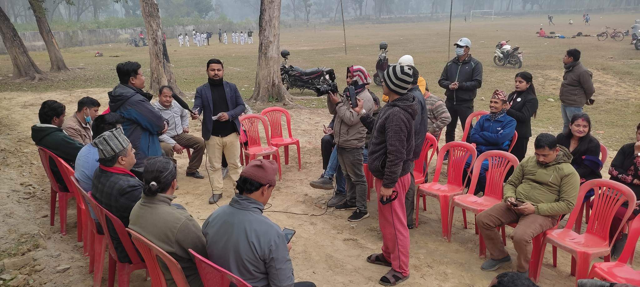 पश्चिम नवलपरासी को बर्दघाटमा प्रथम वडा अध्यक्ष कप फुटवल प्रतियोगिता हुने