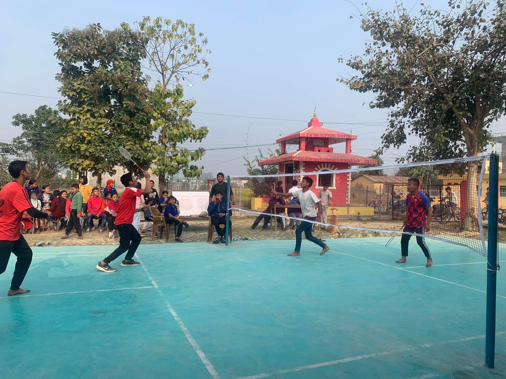 वडा बाल संजाल सुनवलकाे आयोजनामा प्रथम वडा स्तरिय खुल्ला व्याटमिन्टन प्रतियोगिता सम्पन्न 