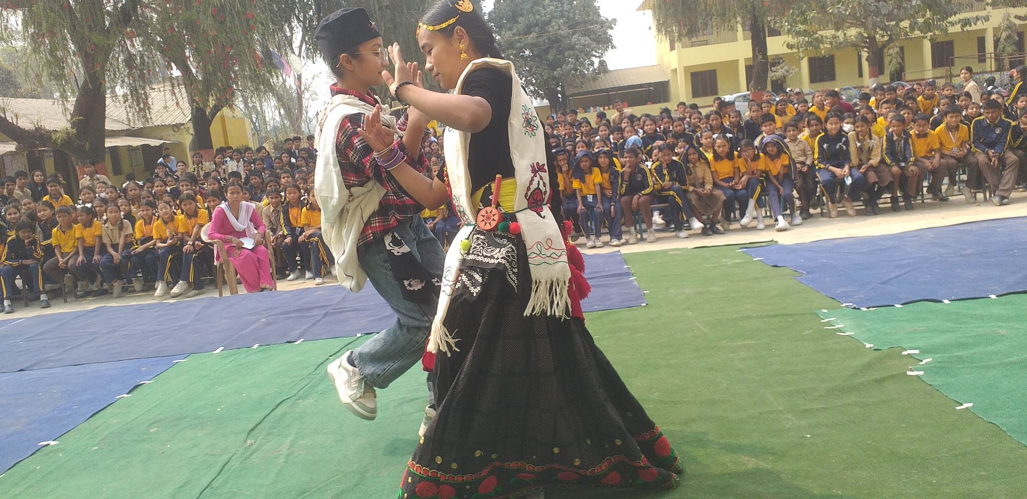 लुम्बिनी माधयमिक विद्यालय सुनवलमा खुल्ला जोडी नृत्य प्रतियोगिता सम्पन्न