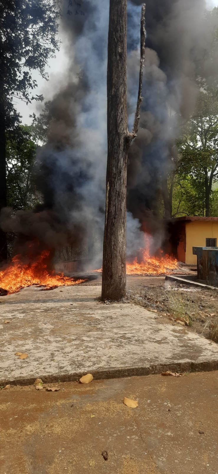 आगलागीका कारण २० लाख भन्दा बढीको क्षति