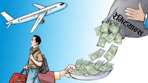 एक वर्षमा १२ खर्ब २० अर्ब रुपैयाँ रेमिट्यान्स भित्रियो
