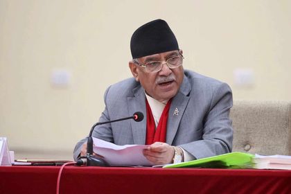 अधिकार खोस्ने षड्यन्त्र भइरहेको छ, सबै दल एकजुट होऔँ ः प्रधानमन्त्री प्रचण्ड