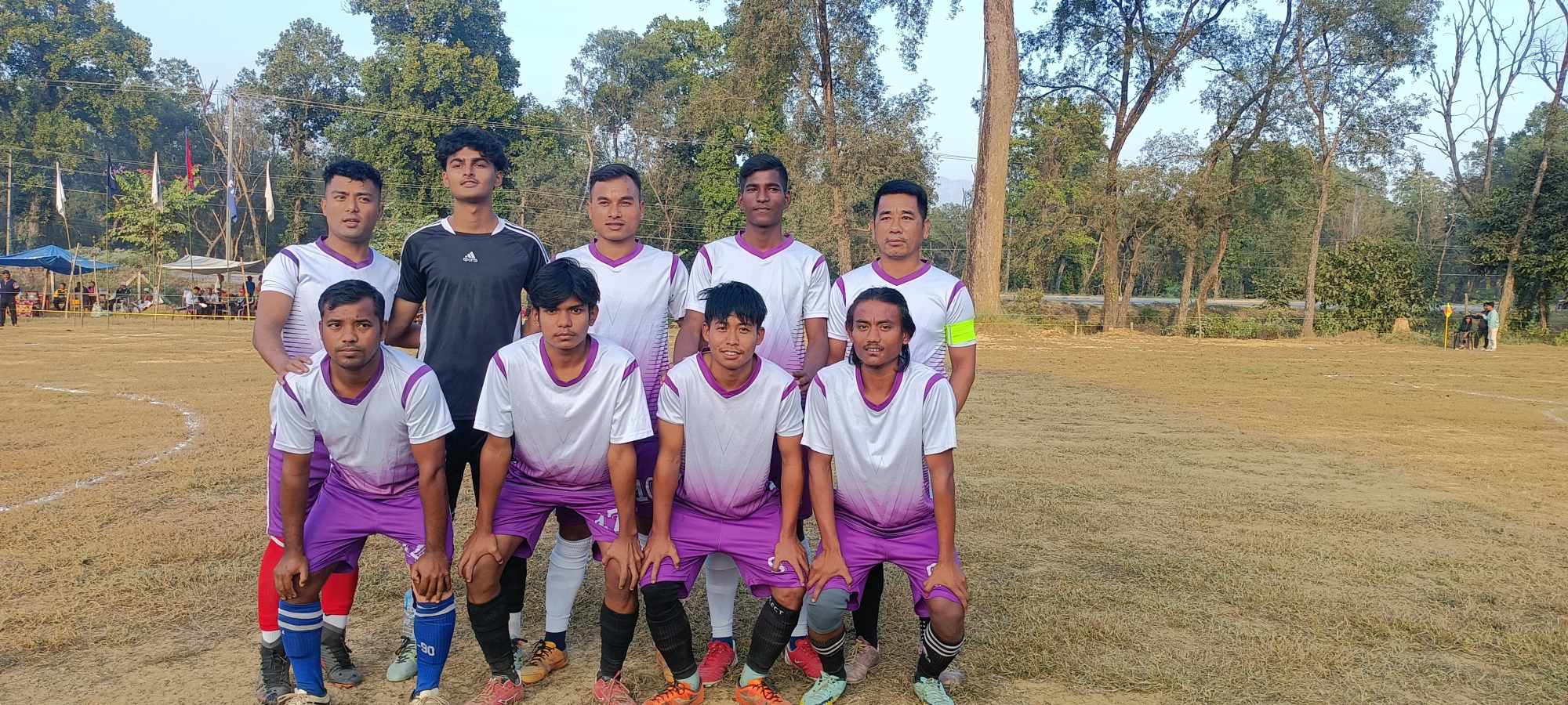 किर्तिपुर-२ खेल मैदानमा भएकाे आजकाे खेलमा  सनसाइन यूवा क्लब विजयी