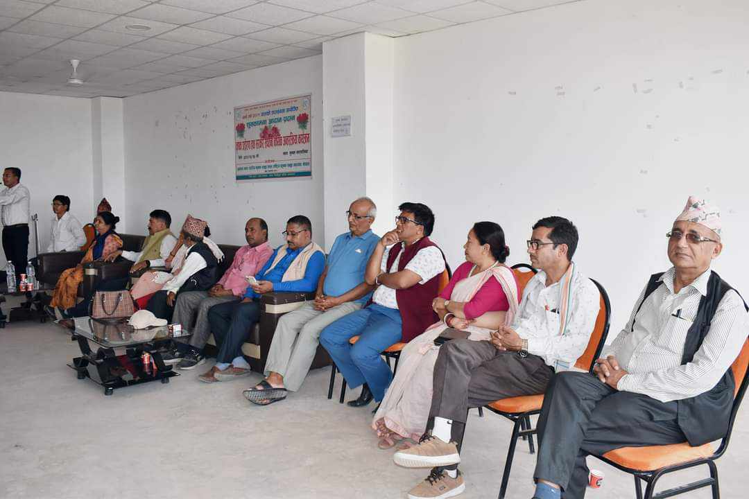 कृषक समूहद्वारा सुनवलमा अन्तरक्रिया कार्यक्रम