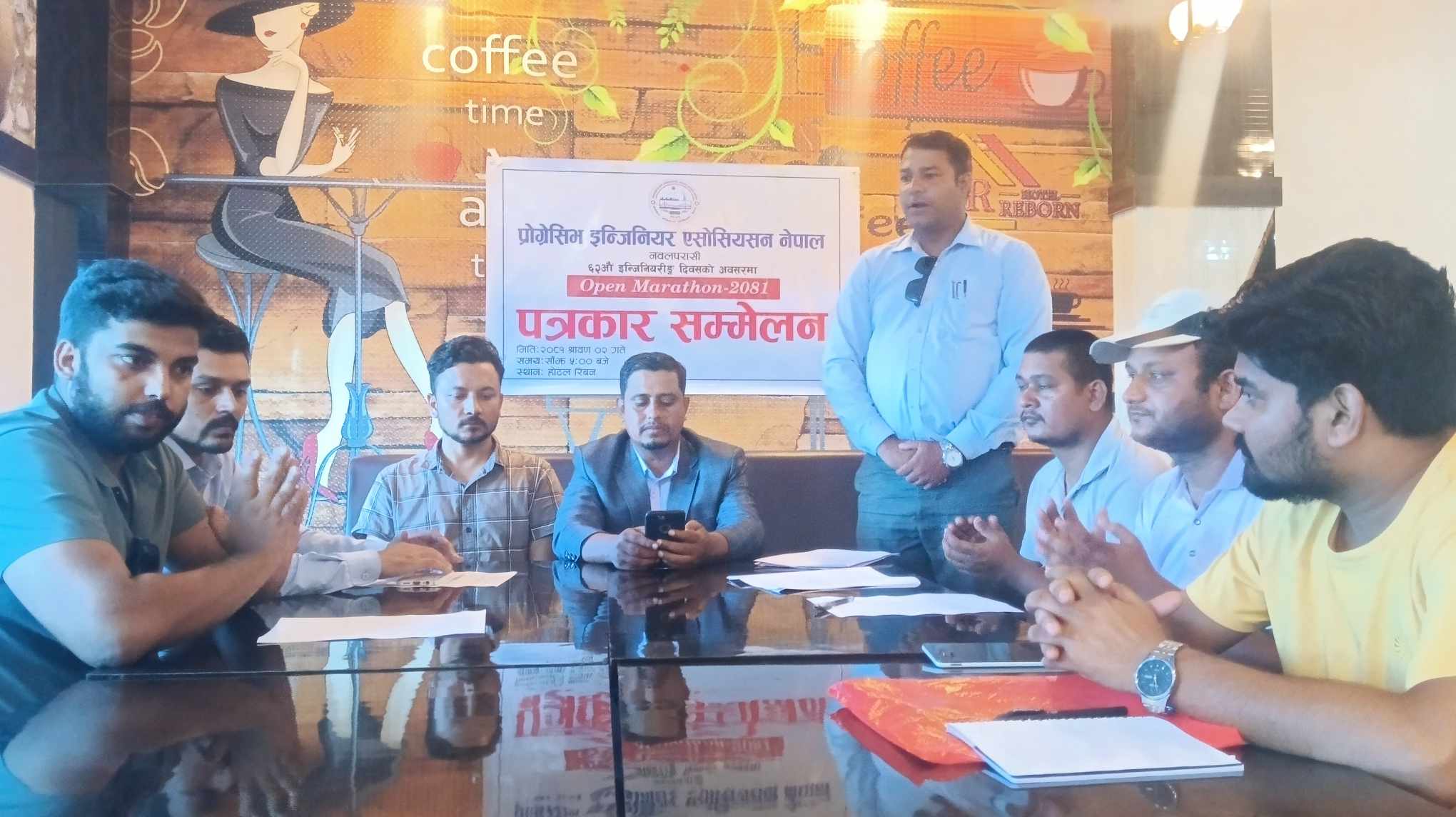 पिन,नवलपरासीद्वारा बिहिवार खुल्ला म्याराथुन दाैड प्रतियोगिता